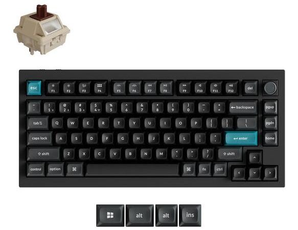 ELKO: 1453785 Keychron Q1 Ultra juhtmevaba klaviatuur must