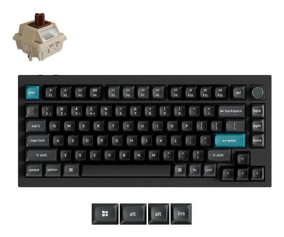 Keychron Q1 Ultra juhtmevaba klaviatuur must