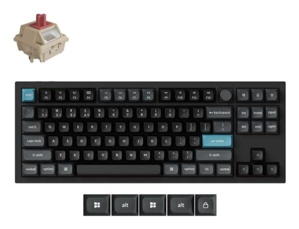 Keychron Q3 Ultra juhtmevaba klaviatuur must