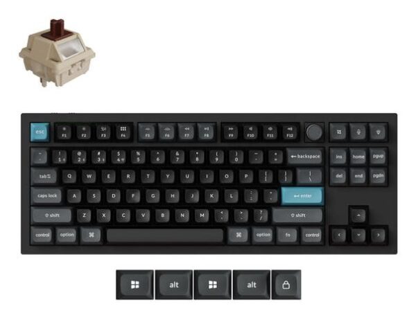 Keychron Q3 Ultra juhtmevaba klaviatuur must