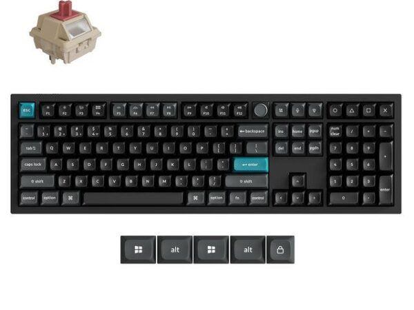 ELKO: 1453789 Keychron Q6 Ultra juhtmevaba klaviatuur must