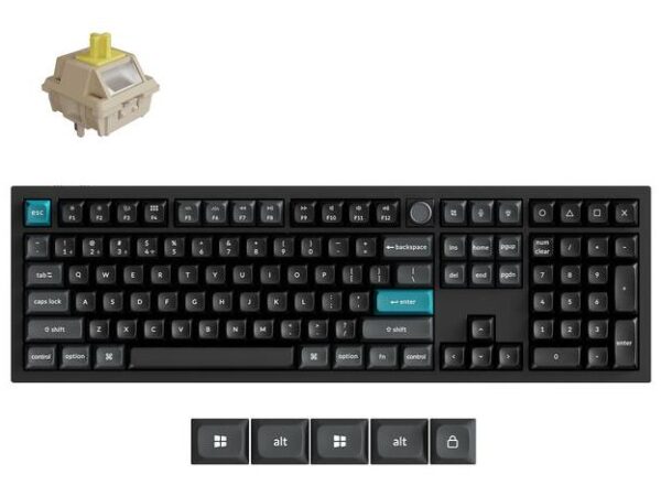 ELKO: 1453790 Keychron Q6 Ultra juhtmevaba klaviatuur must