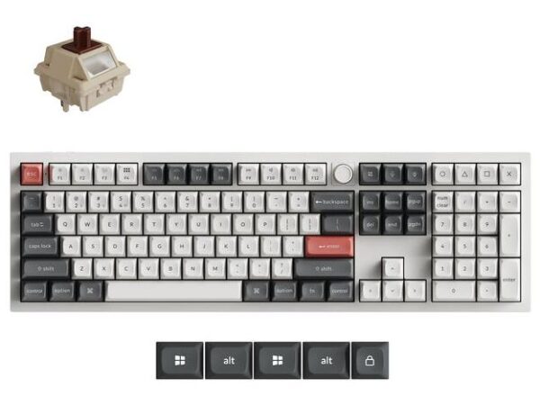 ELKO: 1453791 Keychron Q6 Ultra juhtmevaba klaviatuur valge