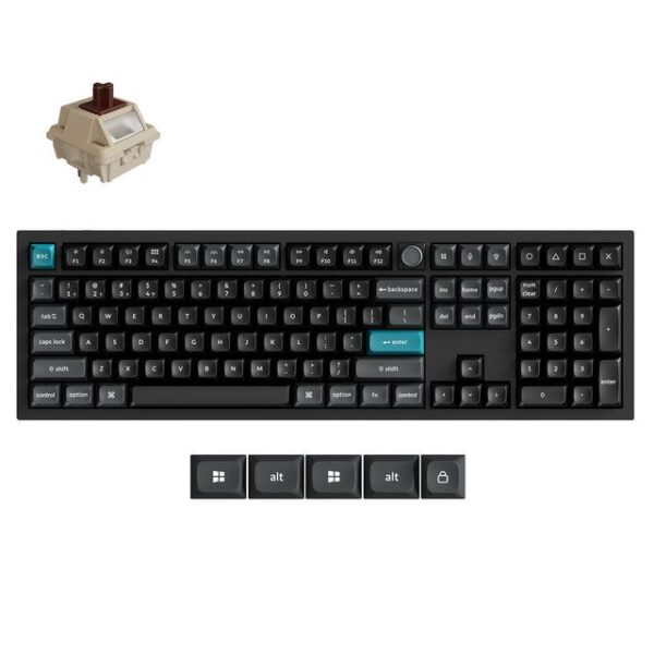 Keychron Q6 Ultra juhtmevaba klaviatuur must