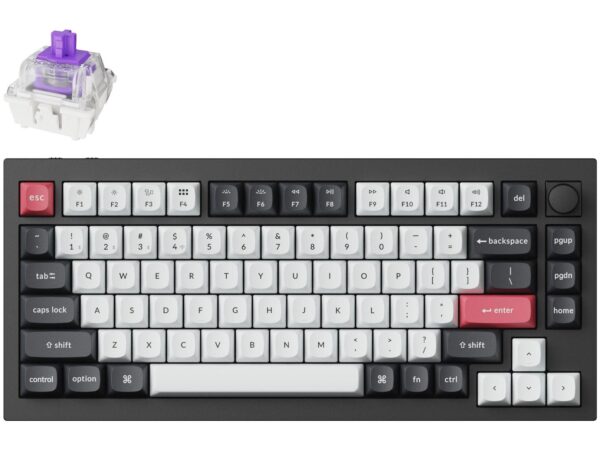 ELKO: 1453824 Keychron Q1 HE RGB Carbon Black klaviatuur