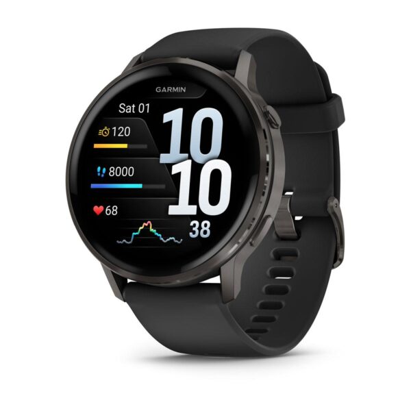 Garmin | Venu 4 nutikell 45mm | 010-03014-00 | Slate/Must