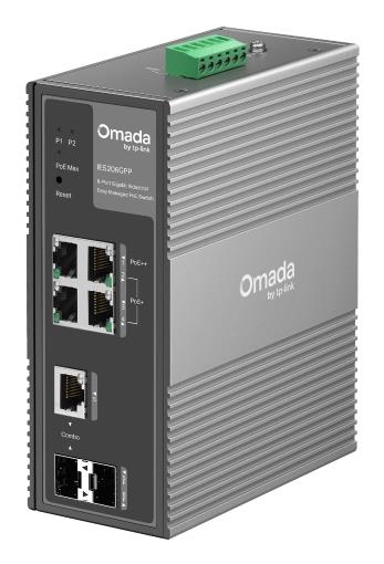 TP-Link IES206GPP hallatav PoE switch