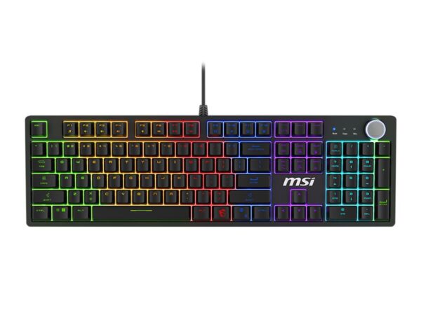 MSI mänguriklaviatuur Forge GK310 Red must US