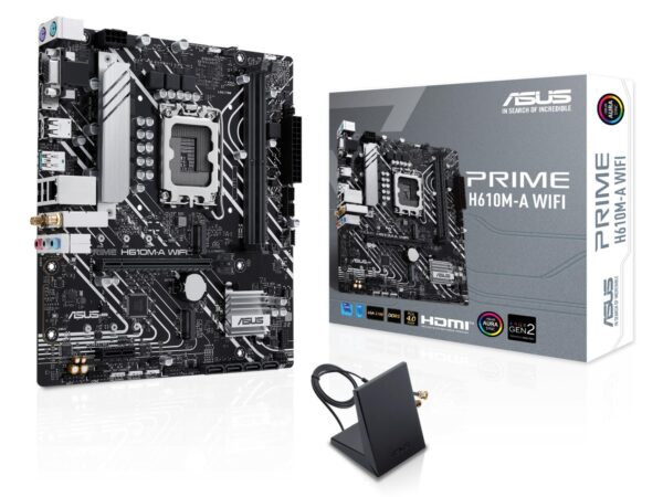 ELKO: 1454948 Asus Prime H610M-A wifi lga1700 emaplaat