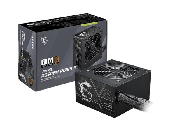 ELKO: 1455005 MSI toiteplokk MAG A650BN PCIE5 II 650W