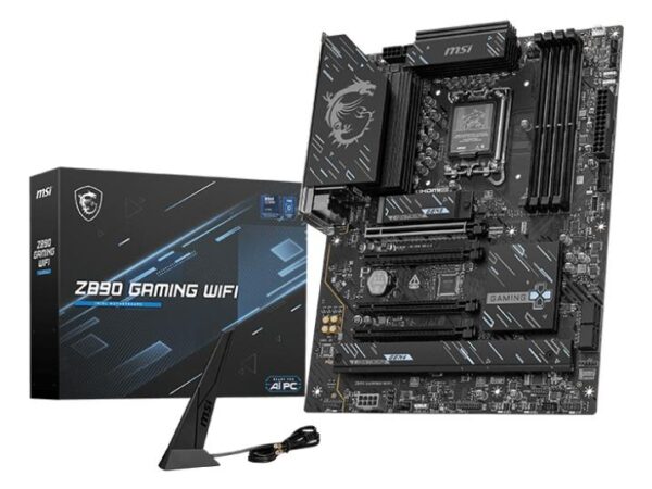 ELKO: 1455048 MSI Z890 Gaming WiFi emaplaat LGA1851 DDR5