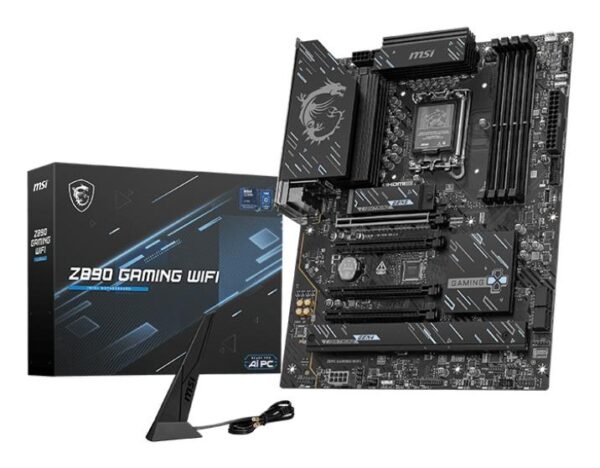 ELKO: 1455048 MSI Z890 Gaming WiFi emaplaat LGA1851 DDR5