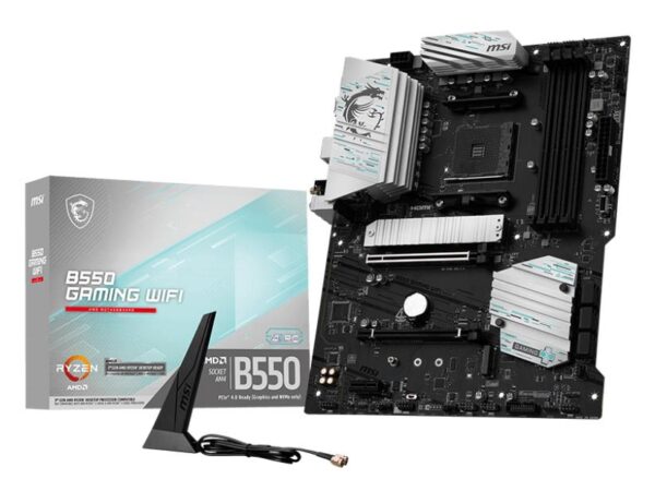 ELKO: 1455053 Msi B550 Gaming Wifi am4 ddr4 emaplaat
