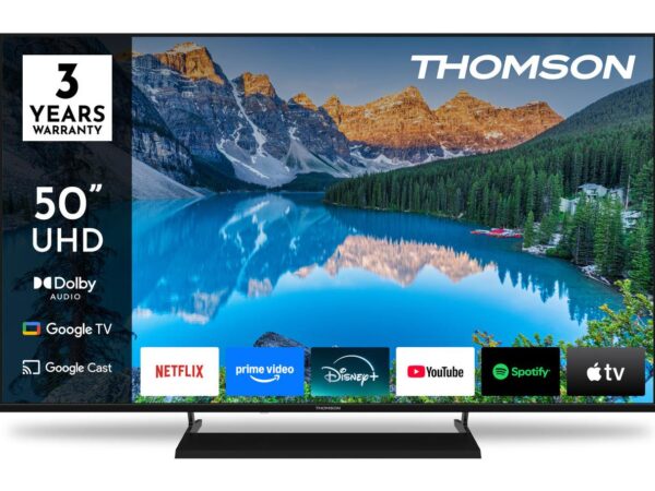 ELKO: 1455701 Thomson 55UG5X15 | 55” LED 4K Smart TV | Google TV | UHD