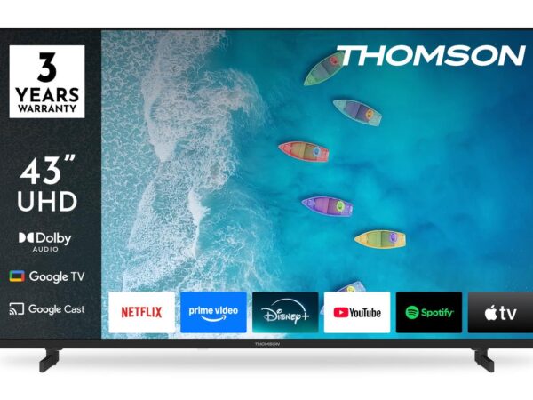 ELKO: 1455702 Thomson 43UG4S15 | 43” LED 4K Smart TV | Google TV | UHD