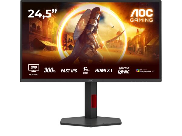 ELKO: 1455899 AOC Q25G4SR 24,5” QHD Mängurimonitor