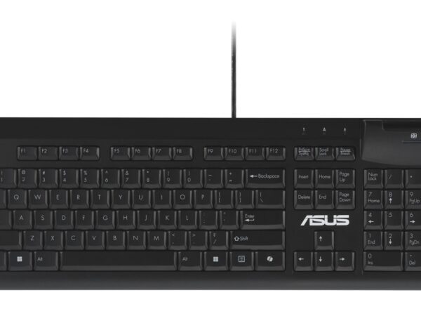 ASUS klaviatuur KU100 must EST