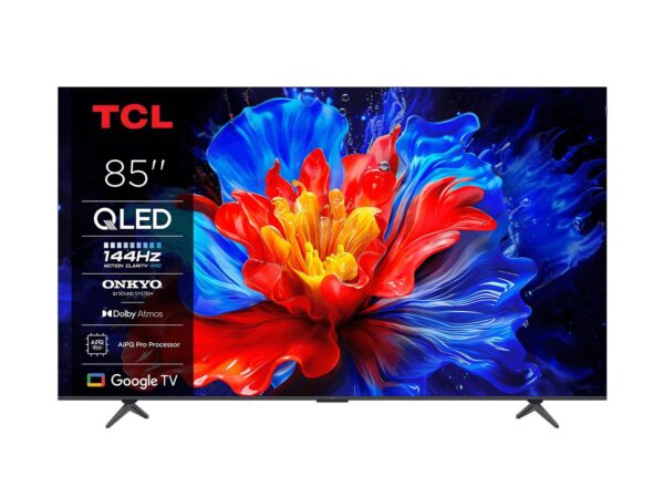 TCL 85P8K | 85” QLED 4K Smart TV | Google TV | UHD