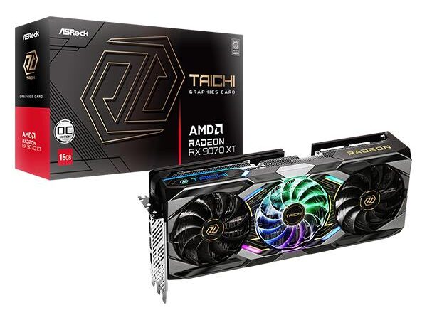 ASRock Radeon RX 9070 XT 16GB Taichi graafikakaart