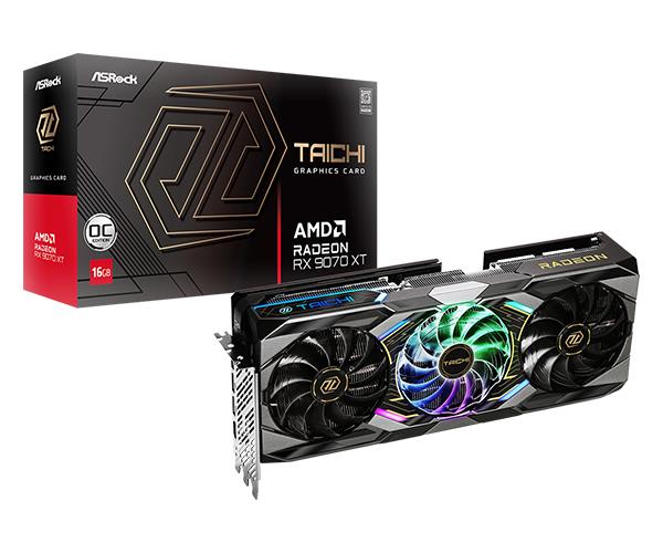 ASRock Radeon RX 9070 XT 16GB Taichi graafikakaart
