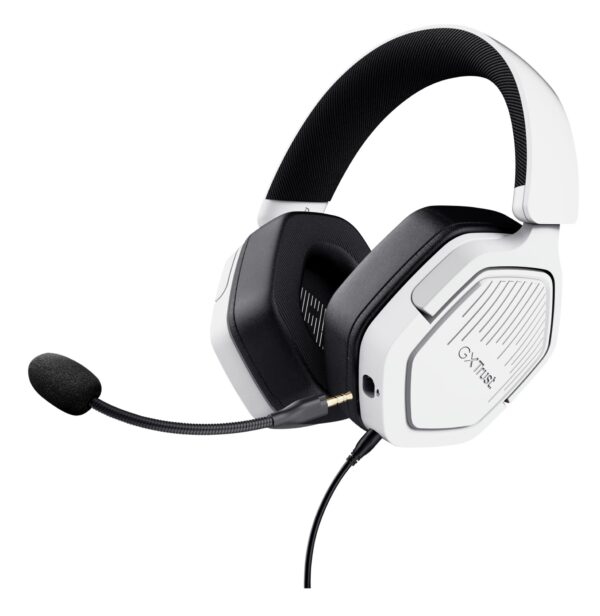 Trust peakomplekt GXT 492W Carus valge 25448
