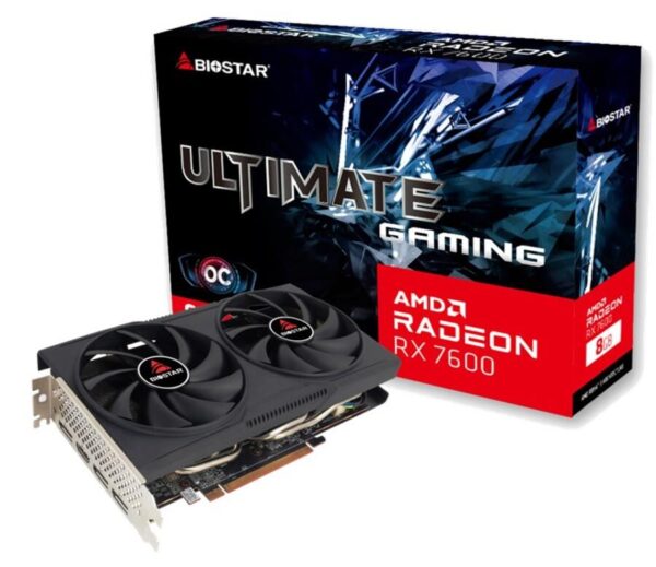 Biostar Radeon RX 7600 8GB graafikakaart