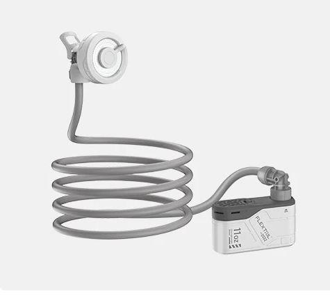 Flextail Portable Shower Max valge