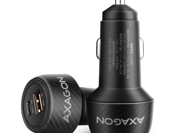 ELKO: 1458368 Axagon autolaadija USB 2-port 48W