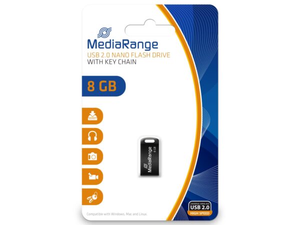 ELKO: 1458999 MediaRange 8GB USB 2.0 mälupulk MR920