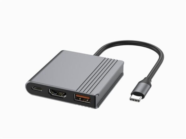 Gembird USB-C adapter HDMI/USB3 3in1 A-CM-COMBO3-05