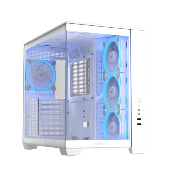 ASUS A32 Plus TG ARGB arvutikorpus valge 90DC00S3-B19000