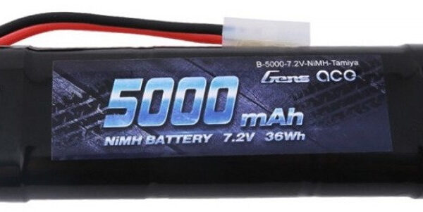 Aku Gens Ace 5000mAh 7,2V NiMH Tamiya