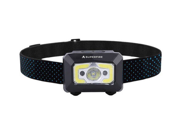 Superfire X30 pealamp, 340 lm, USB, 5 režiimi, 130 m