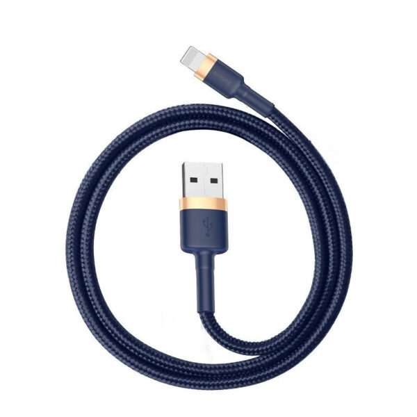 Baseus Cafule Lightning kaabel 1.5A 2m (Kuld+Tume sinine)