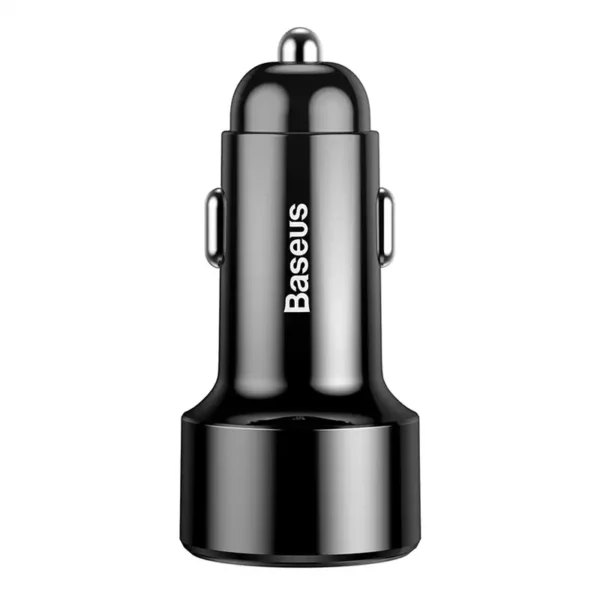 Baseus Magic Auto Laadija 2x USB QC 3.0 45W (must)