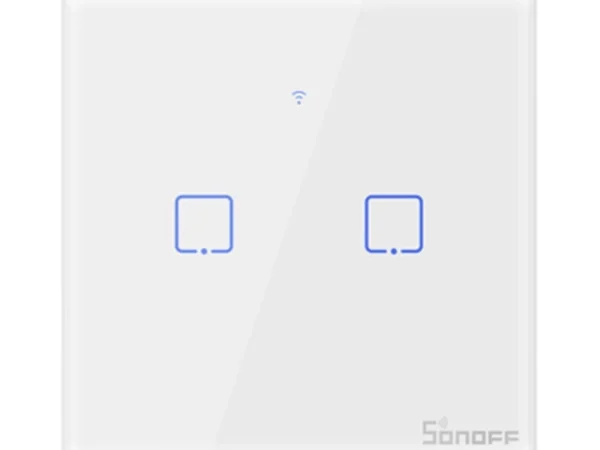 Nutikas lüliti WiFi + RF 433 Sonoff T1 EU TX (2-kanal)