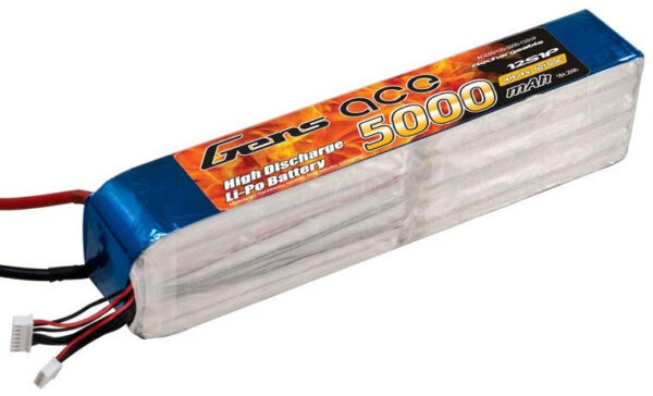 Aku Gens Ace 5000mAh 44.4V 60/120C 12S1P