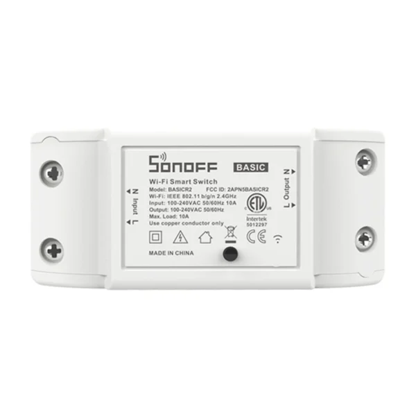 18168_1 Sonoff Basic R2 WiFi nutikas lüliti (UUS)
