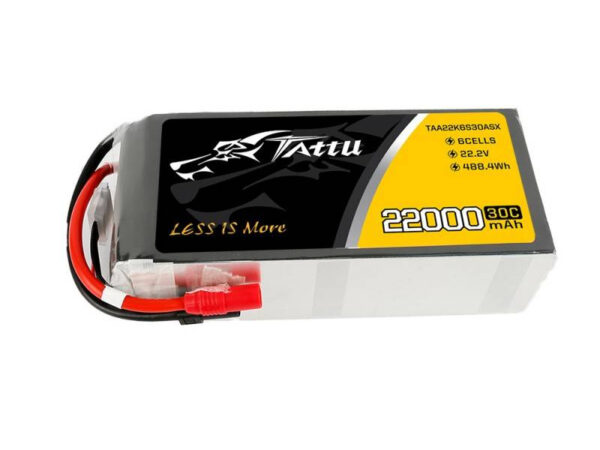 Aku Tattu 22000mAh 22.2V 30C 6S1P LiPo AS150+XT150
