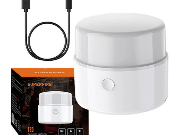 Telkimislamp Superfire T20, 180lm, USB