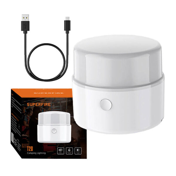 Telkimislamp Superfire T20, 180lm, USB