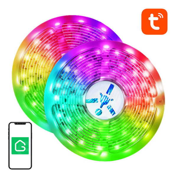 Nutikas WiFi RGB LED valguslint NiteBird SL3 (2x5m), Tuya