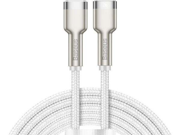 19707_1 USB-C kaabel Lightning jaoks Baseus Cafule, PD, 20W, 2m (valge)