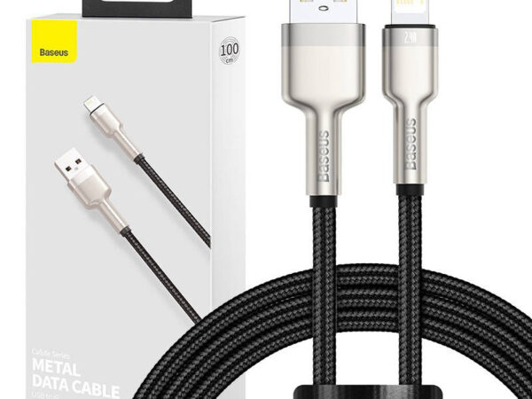 19712_12 USB-kaabel Lightning jaoks Baseus Cafule, 2.4A, 1m (must)