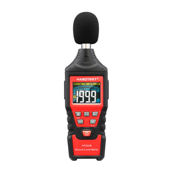 19922_1 Digitaalne detsibelli mõõtur Habotest HT622B USB A/C