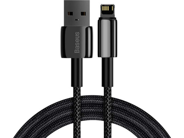 20232_7 Baseus Tungsten Gold kaabel USB to iP 2.4A 1m (must)