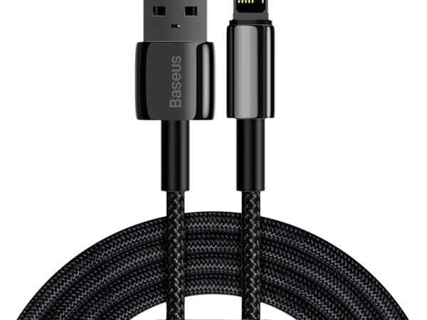 20235_1 Baseus Tungsten Gold kaabel USB to iP 2.4A 2m (must)