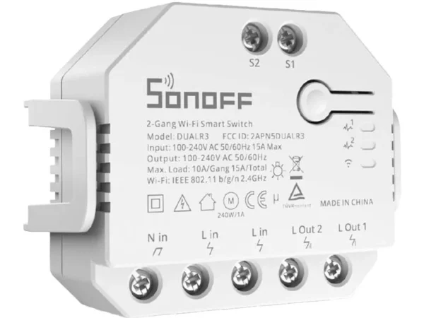 20824_1 Nutikas lüliti WiFi Sonoff Dual R3