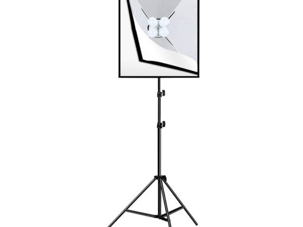 Studio komplekt Puluz softbox 50x70cm, statiiv, LED pirn 4 tk PU5071EU