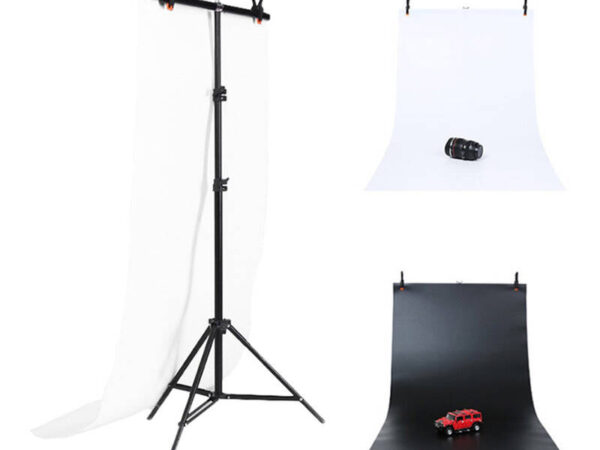 Fotostuudio taustatoe Puluz 70x200cm + Taustad 2 tk DCA0976